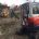 Image of a Kubota excavator and a JCB clearing land in Ascot, Berkshire - Land clearance in Ascot, Berkshire preparing for seeding - land clearing by kubota and JCB in Ascot, Berkshire - Let the digger do it!